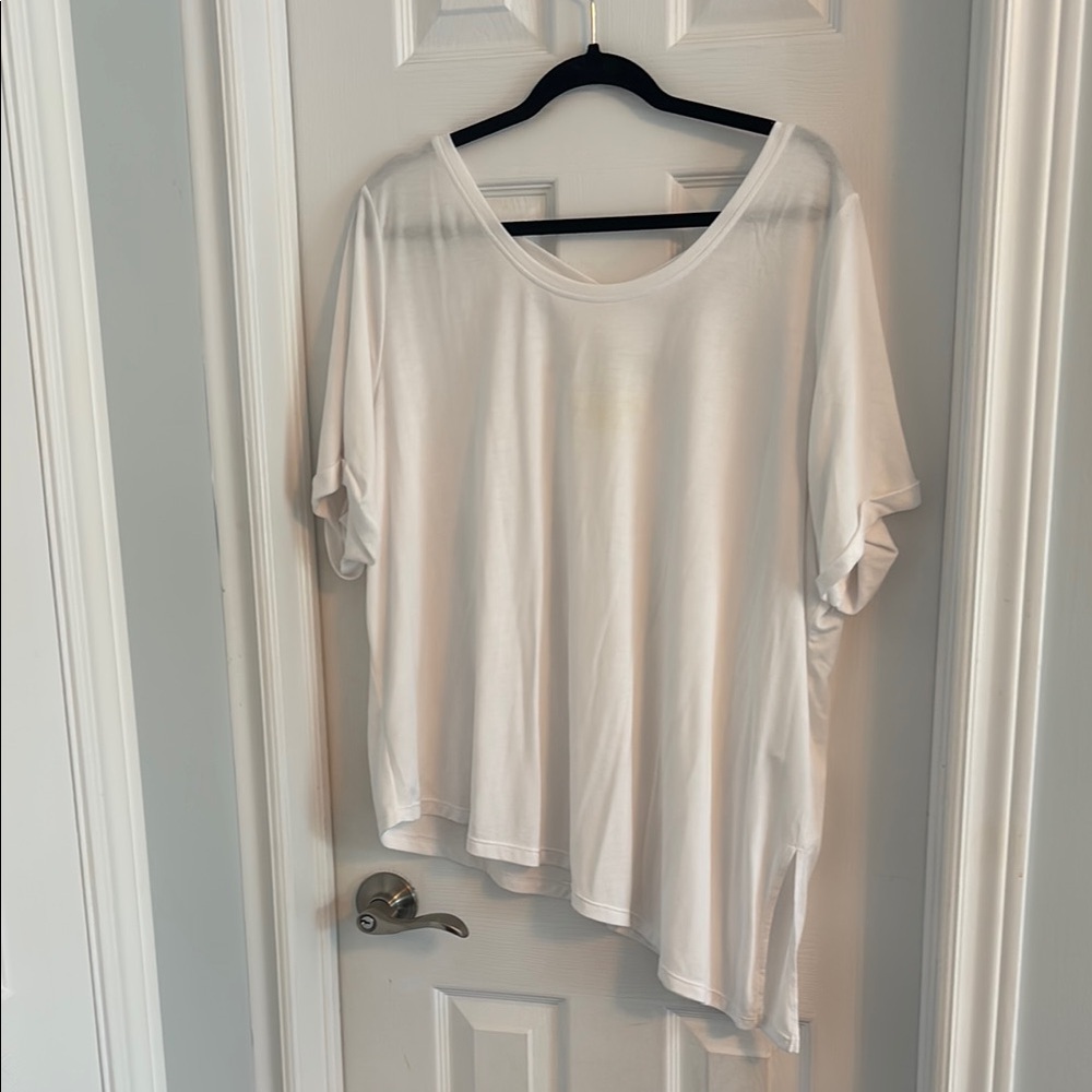 Active Asymmetrical T-shirt-2X